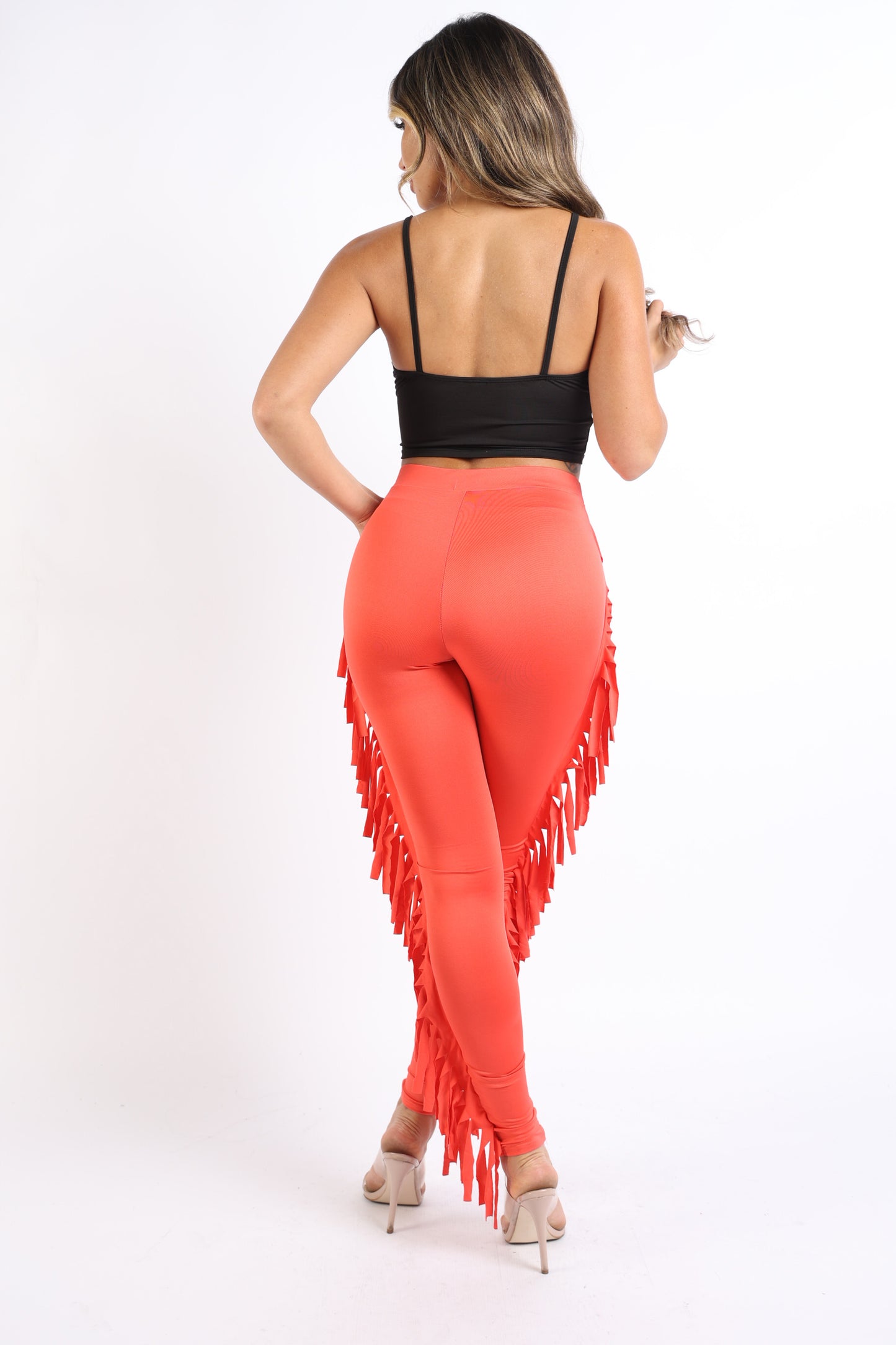 Lace Up Pants High Waist Leggings Trousers Tights Skinny Stretch and Fit Curves Perfectly