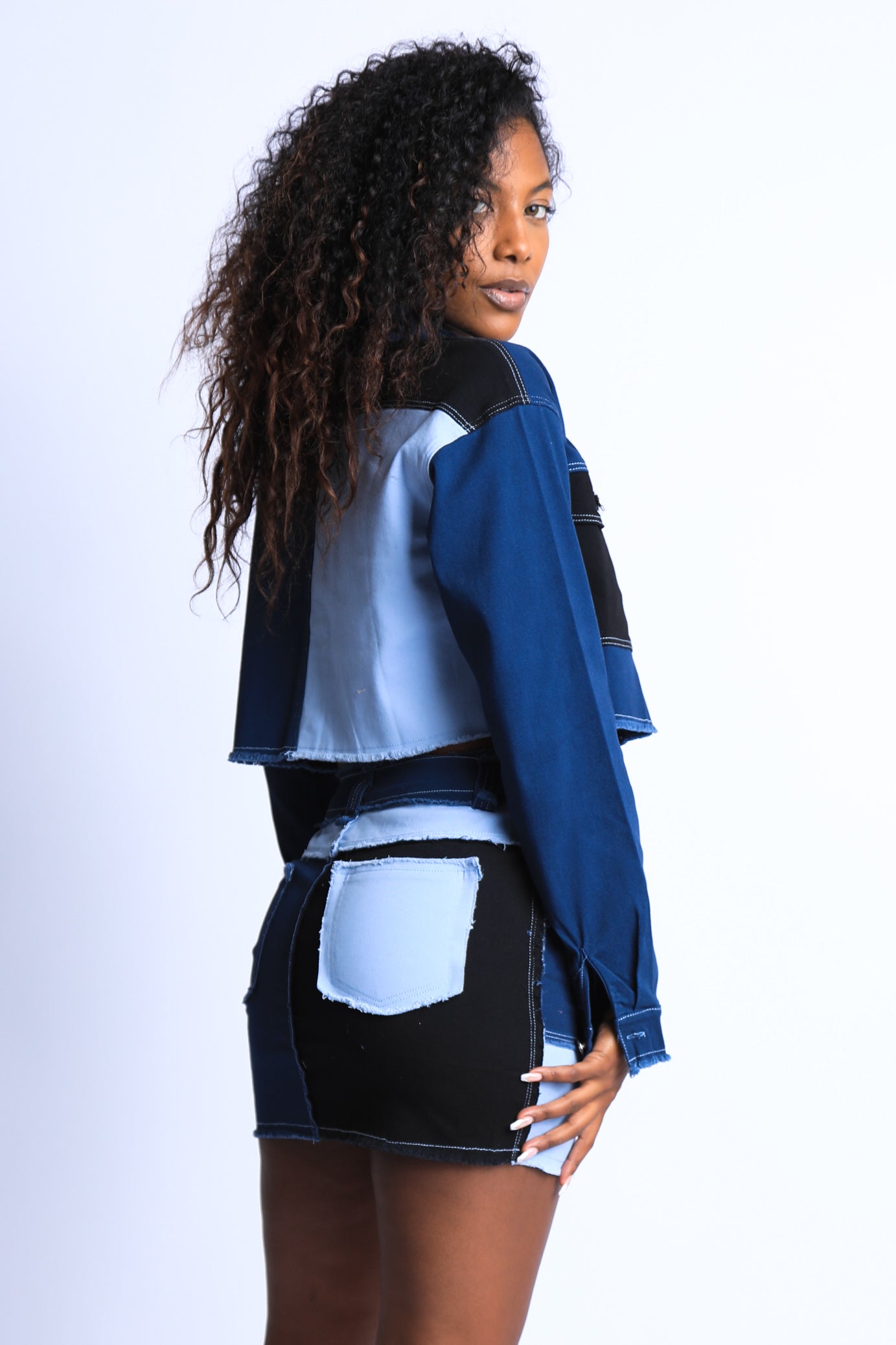 Patching Feelings Crop Jacket