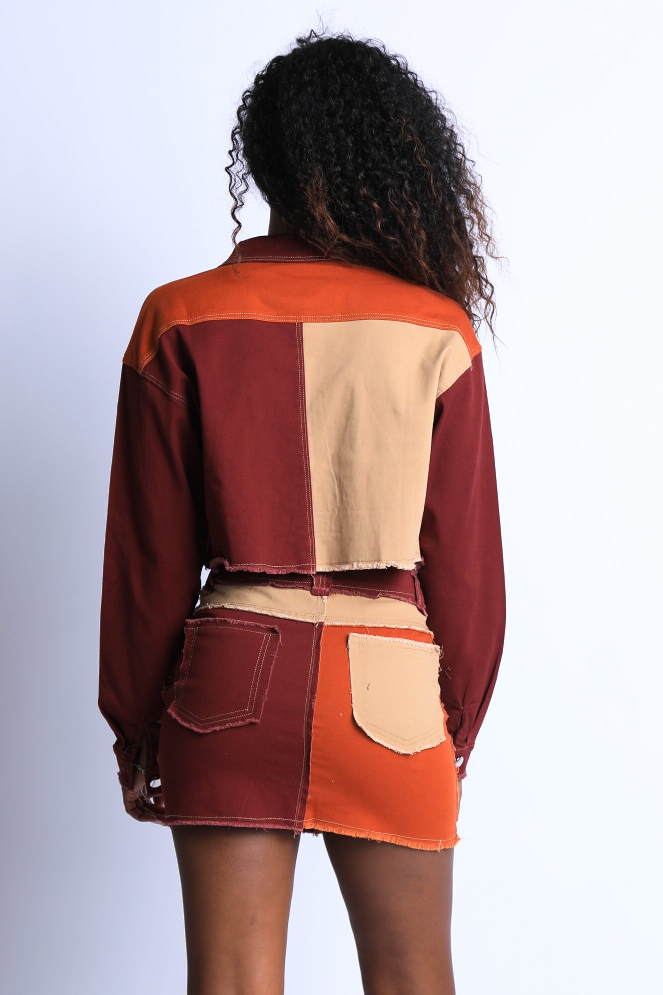 Patching Feelings Crop Jacket