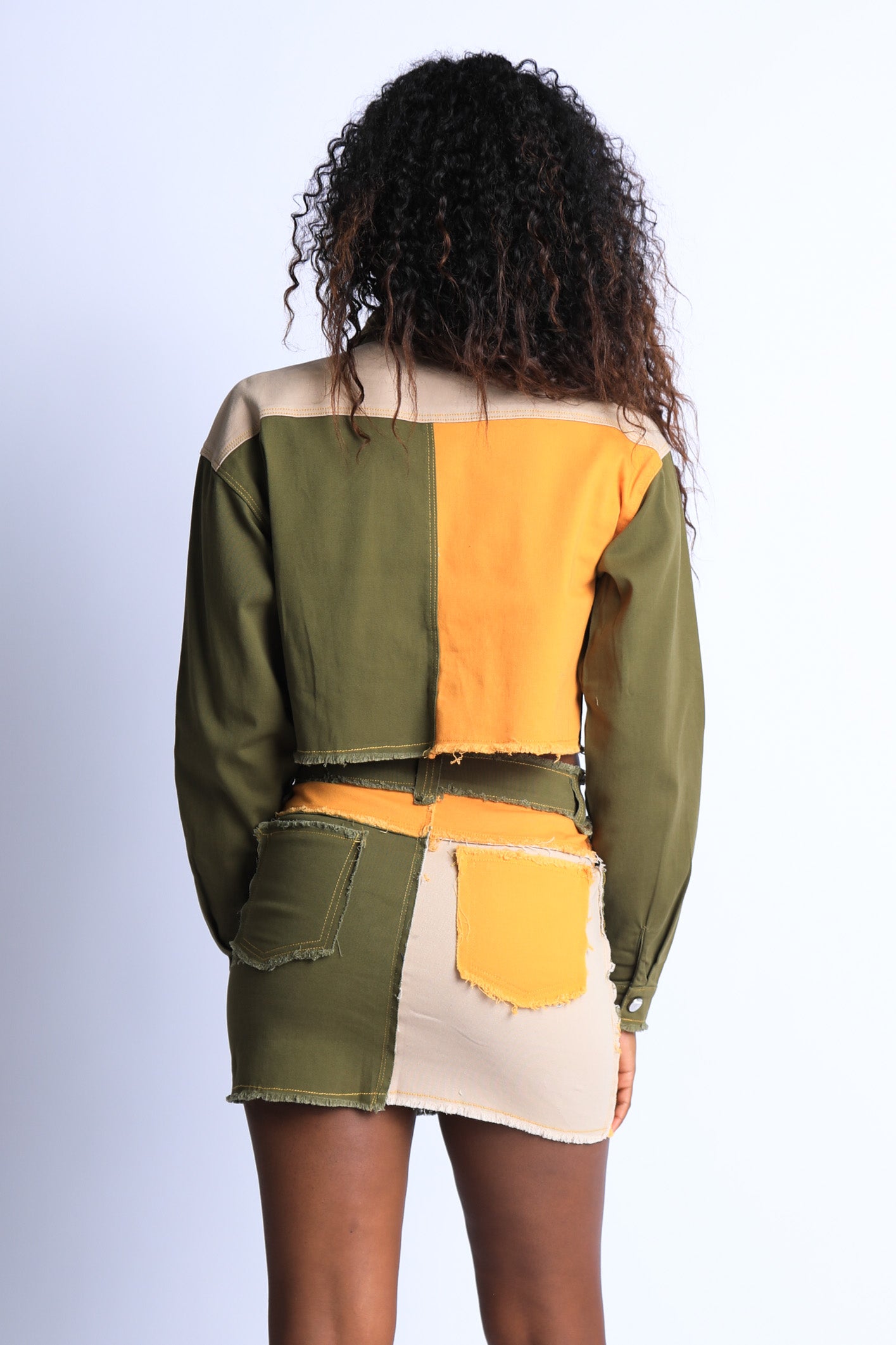 Patching Feelings Crop Jacket