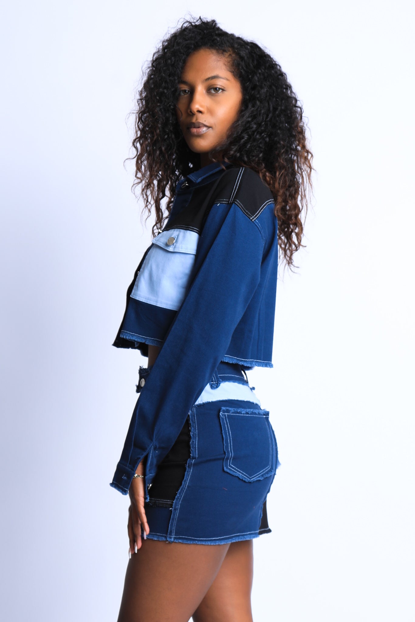 Patching Feelings Crop Jacket