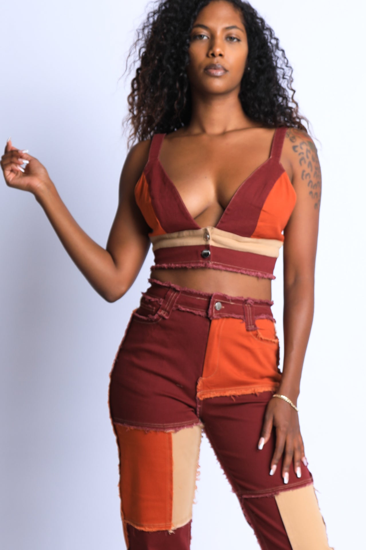Patching Feelings Crop Top