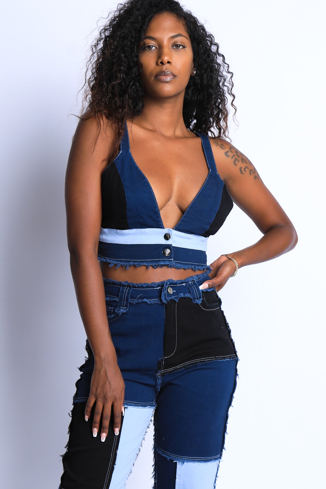 Patching Feelings Crop Top