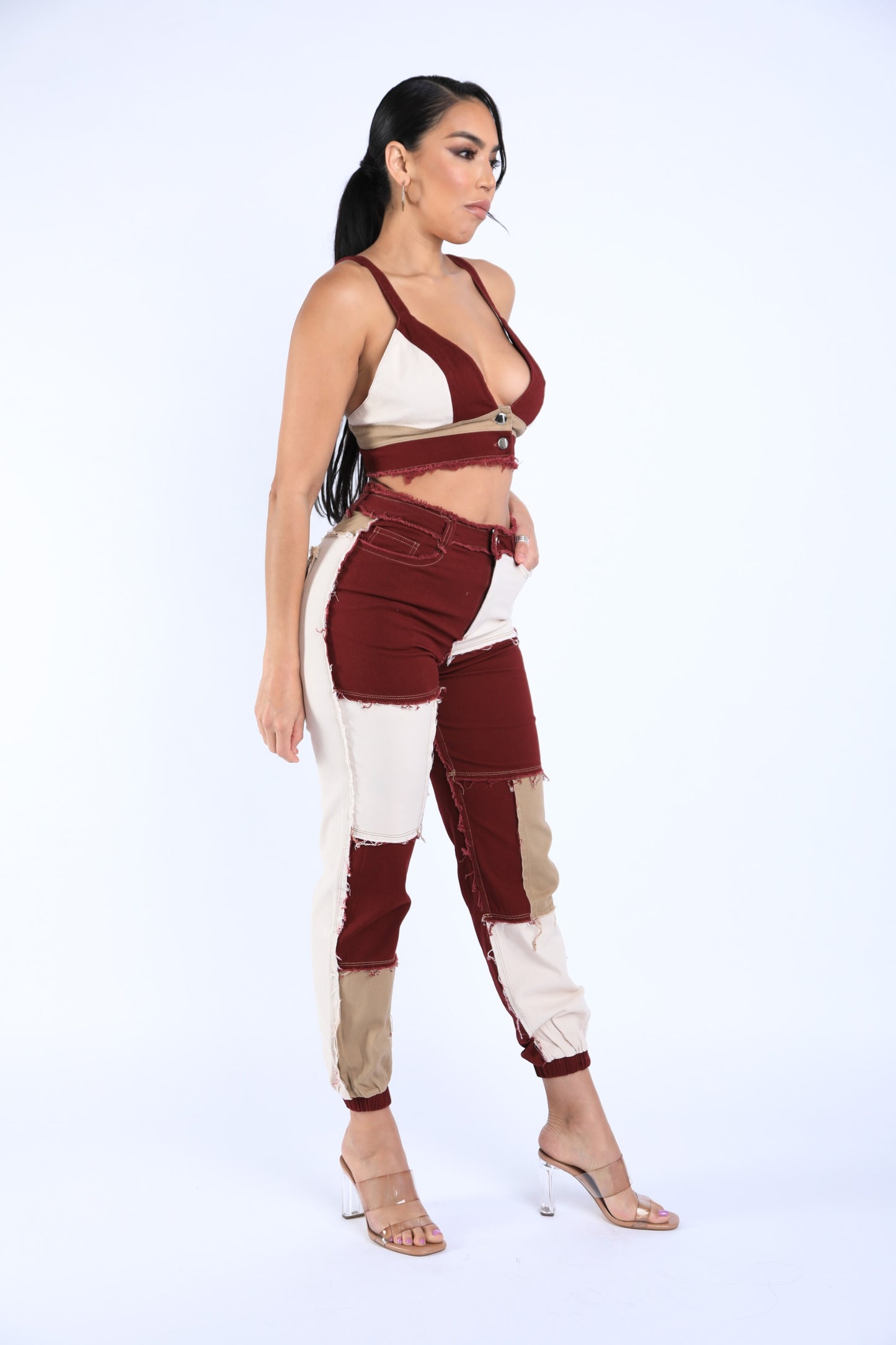 Patching Feelings Crop Top